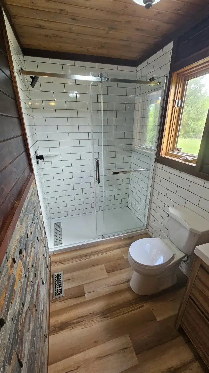 Bathroom Renovations Edmonton 11 Modern updated bathroom after renovation by VK Renovations