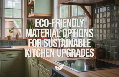 Eco-Friendly Material Options for Sustainable Kitchen Upgrades