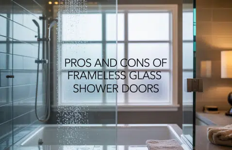 Pros and Cons of Frameless Glass Shower Doors