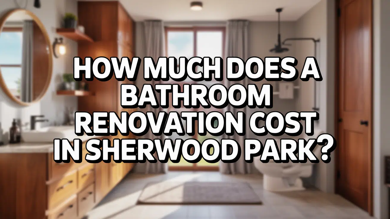 How Much Does a Bathroom Renovation Cost in Sherwood Park?