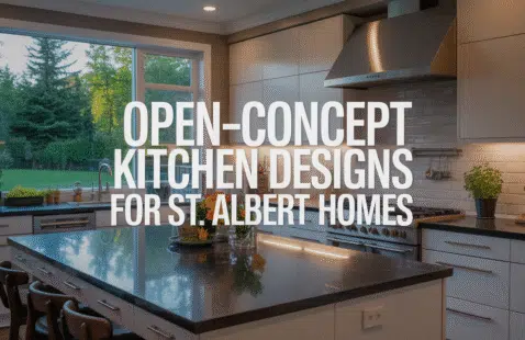 Open-Concept Kitchen Designs Perfect for St. Albert Homes
