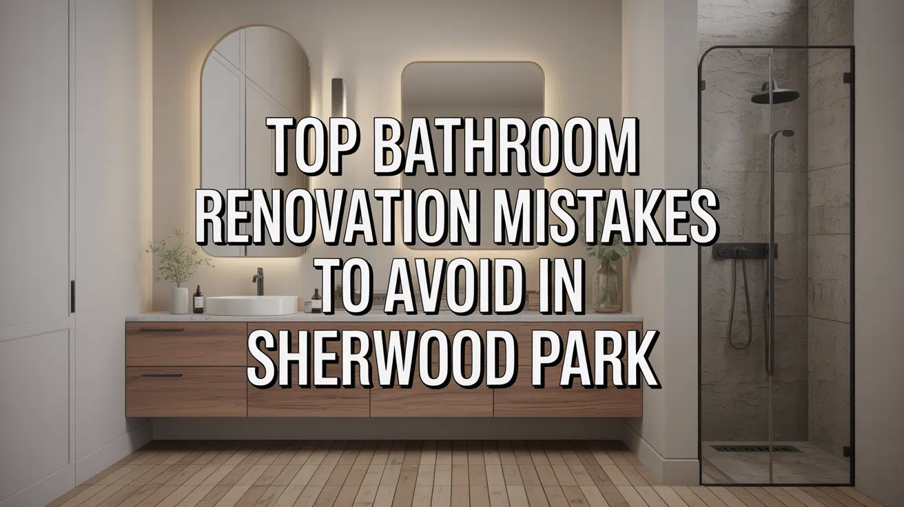 Top Bathroom Renovation Mistakes to Avoid in Sherwood Park