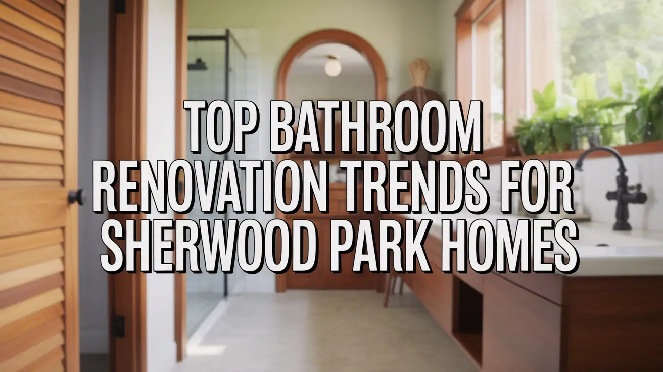 Top Bathroom Renovation Trends for Sherwood Park Homes
