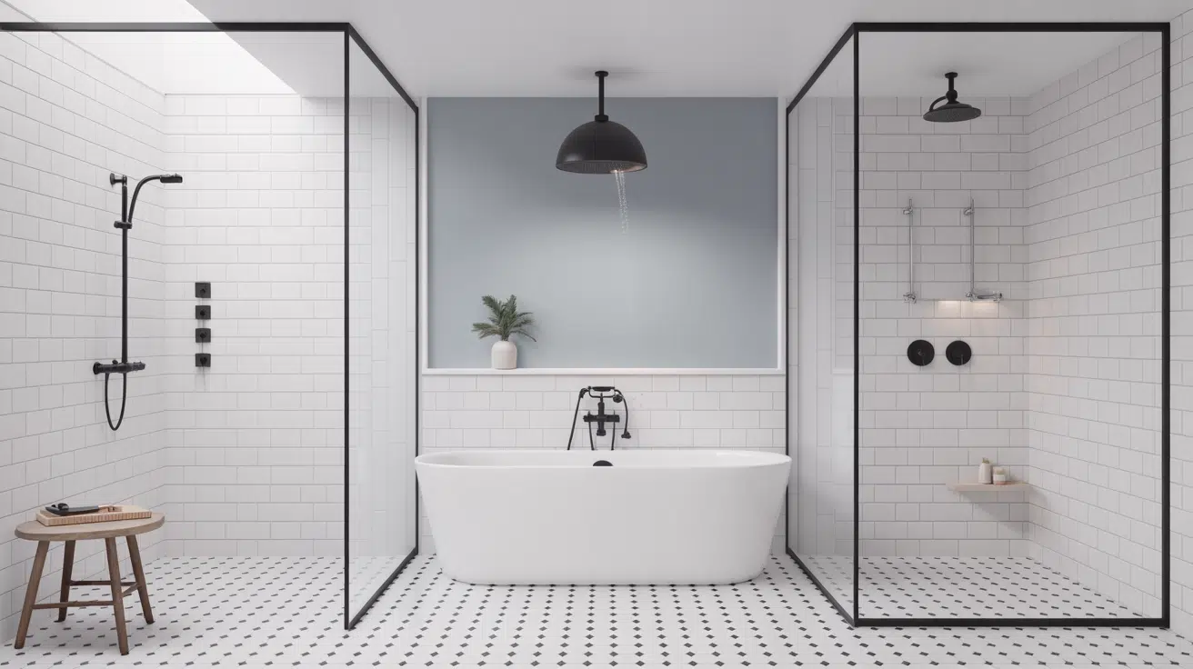 Popular Materials and Features in Edmonton Walk-In Showers