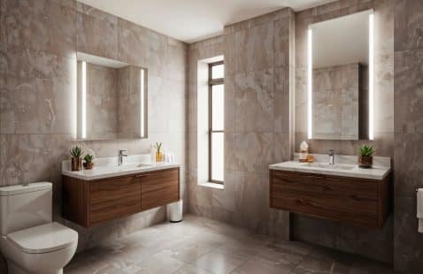 Best Bathroom Flooring Options With VK Renovations